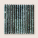 Lulu indian green marble – flute
