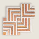 Harlow travertin terracotta