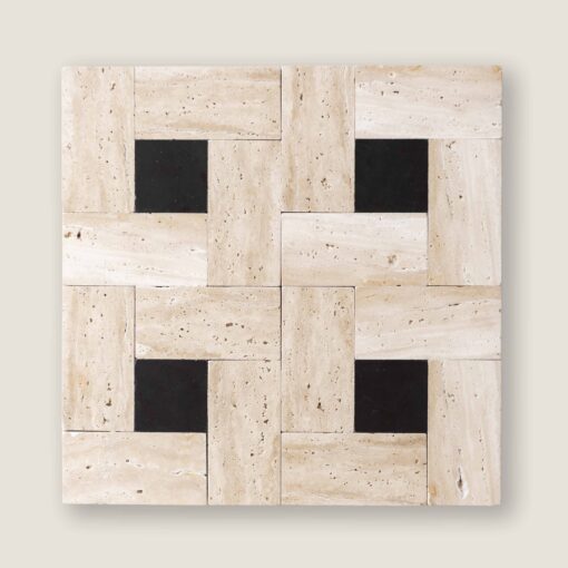 Harper travertin / nero marquina