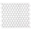 Hexagonaal honingraatpatroon in extra white glossy design voor AFH23051