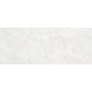 Plain white textured wandtegel met subtiele korrel, Alure White 30x75 rett