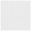 Witte mozaïektegels met vierkante vormen van AM230010 White Matt voor vloertegels