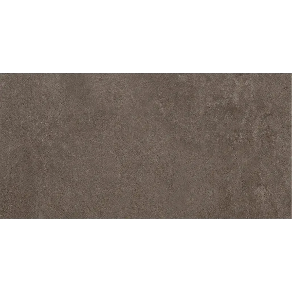 Donkere bruine tegel met betonlook, Ambiente Moka Mat 30 x 60 rett