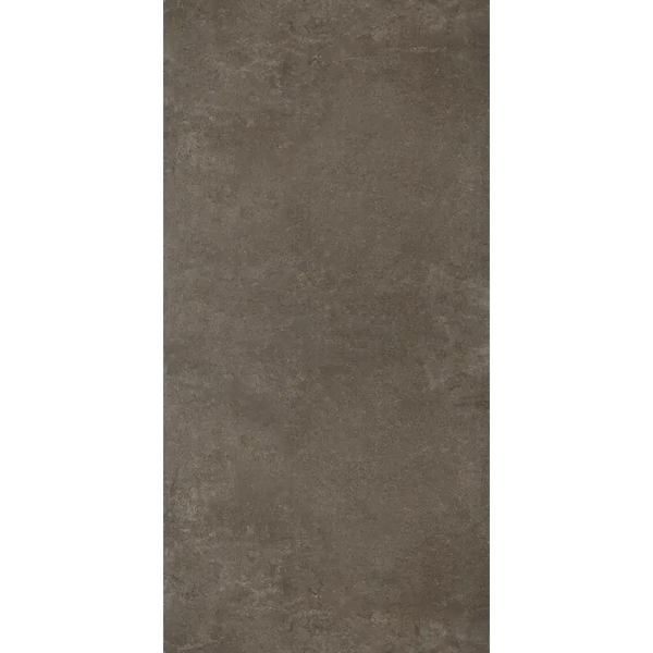 Solid brown-gray textured surface of the Ambiente Moka Mat 60 x 120 Rett