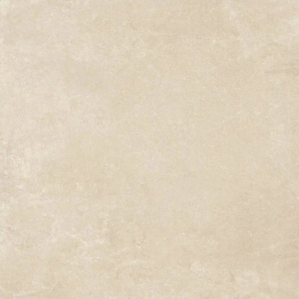 Beige textuur met gemêleerde patronen van de Ambiente sand mat 60 x 60