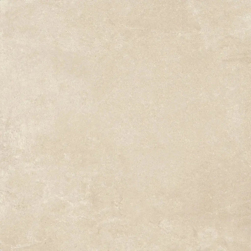 Beige textuur met gemêleerde patronen van de Ambiente sand mat 60 x 60