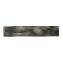 Donkere metalen balk met een verouderde structuur, Assisi Charcoal 5 x 25 wandtegel