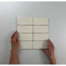 Aantrekkelijke Atlas Ivory Mate tegels in een perfect gridpatroon voor jouw project