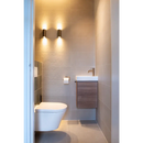 Moderne minimalistische badkamer met Bergambacht 30x60 rett vloertegel