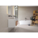 Moderne vrijstaande witte badkuip met minimalistisch ontwerp, Borneo Sand 75x75