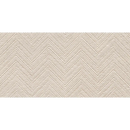 Beige chevron patroon met textuur in Borneo Sand Arrow decor wandtegel 60x120
