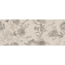 Delicaat bloemenpatroon in grijstinten voor Borneo Sand Malone wandtegel