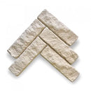 Beige Bourgondische Dallen Vicoli Sabbia 21x6cm met herringbone patroon