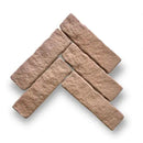 Dallen Vicoli Terra Bourgondische dallen Vicoli in herringbone patroon op maat 21x6x2.5cm