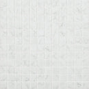 Wit marmeren mozaïek met subtiele grijze aders, Goof Mozaiek Statuario vierkant