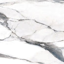 Calacatta Oceanic mat 60x60 met wit marmer en grijze aders en zwirls