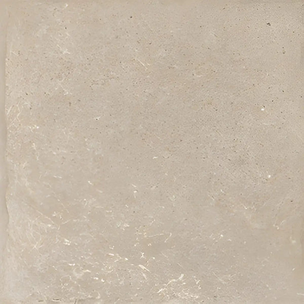 Beige textured stone tile with mottled pattern, Chantilly Beige 30x30 chip