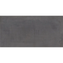 Dark grijze textuur tote bag met zwarte handles en rits voor Iron Antracite 60x120 rett