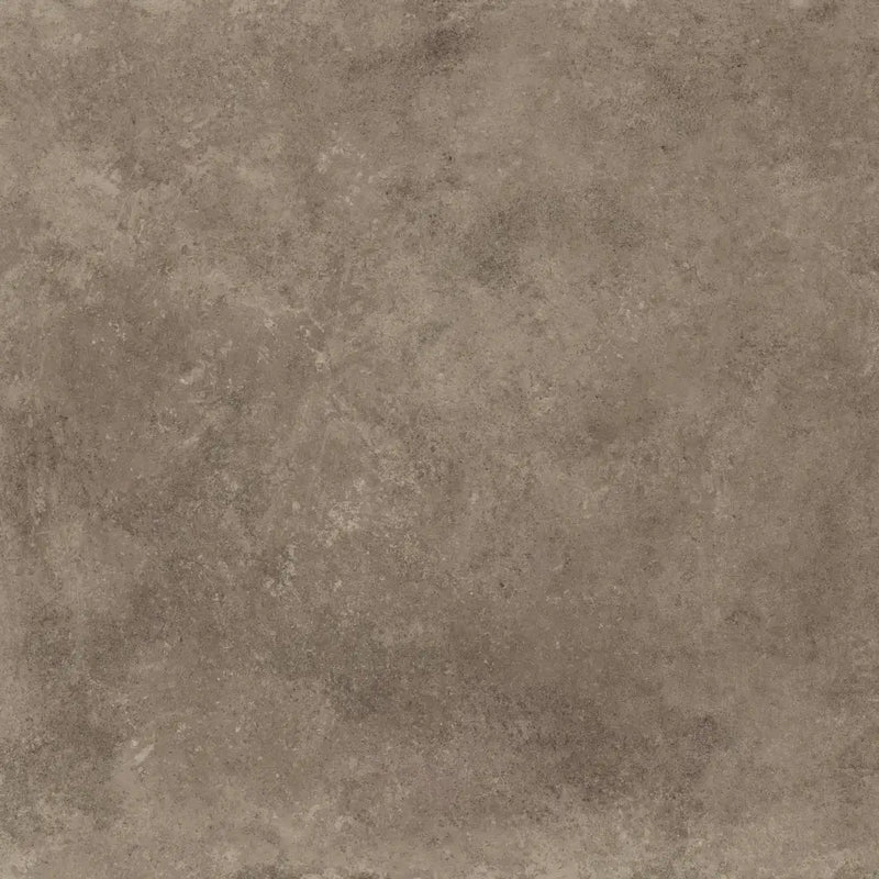 Mottled brown textured surface of Codec Ecru 60x60 rett met betonlook uitstraling