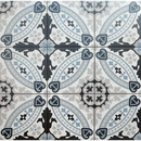 Decoratieve cementtegels met harten, kruisen en bloemen in de collectie 20x20 tegels