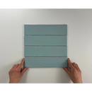 Teal houten planken van de Colonial Sky mat 7,5x30, perfect voor je interieur