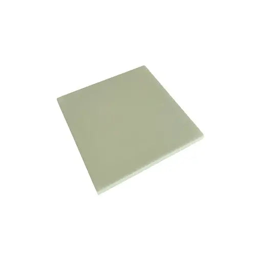 Square off-white keramische tegel van Colourstyle Oumi 10x10 rett voor een moderne look