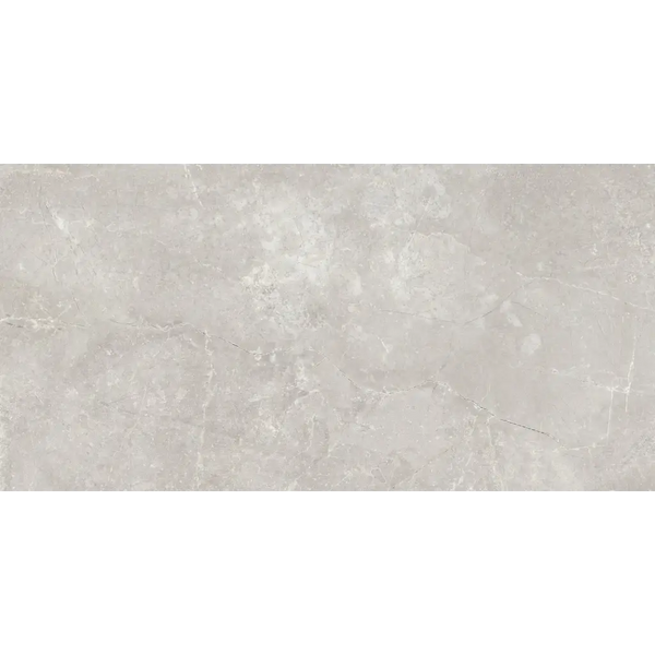 Smooth grey marble surface with white veining in Concept Pearl R11 anti-slip tiles