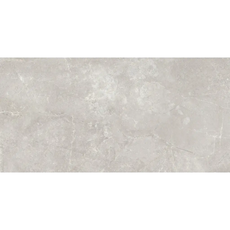 Smooth grey marble with white veining on Concept Pearl R11 anti-slip 60x120