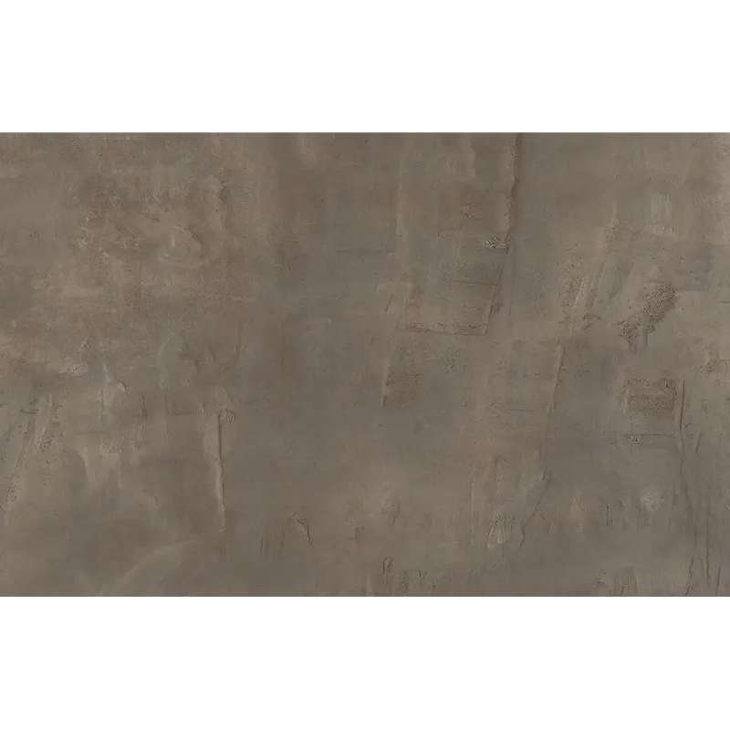 Textured concrete wall met een gemêleerd bruin-grijze oppervlak, Concrete Ash 90x90x3