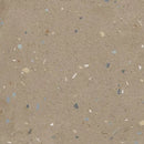 Speckled beige terrazzo surface with blue and white bits, perfect for Croccante Nuez 60x60