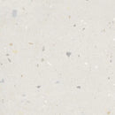 Speckled off-white terrazzo surface with gray and beige aggregate in Croccante Tutti Frutti 60x60