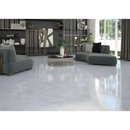 Glanzend wit gepolijst betonvloer van Crystal Pearl 60x60, perfect voor moderne interieurs