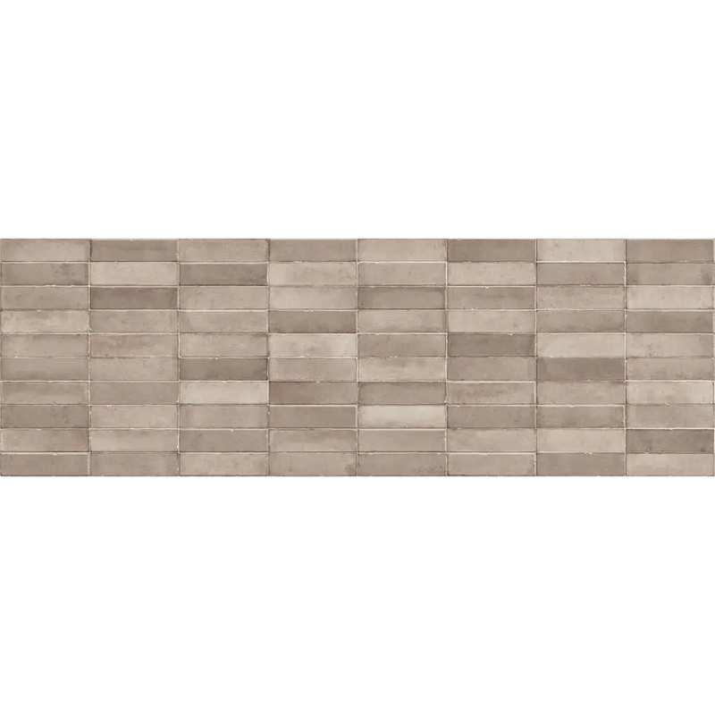 Beige daster nut wandtegel 40x120 rett met subtiele textuur en gelijkmatige voegen voor moderne wandbekleding