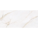 Wit marmeren oppervlak met beige aders van de Diamond Gold mat 120x280 rett