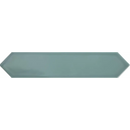 Teal hexagon keramische tegel Dimsey Jade 6,5x33,2 perfect voor vloertegels