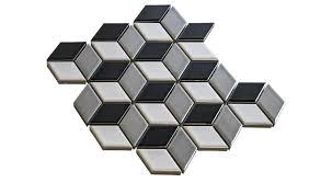 PACU-MIX-1 Black White Grey Glossy