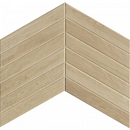 Beige chevron vloer van Fapnest Maple Chevron 7,5x45 in V-vorm