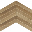 Houten chevron patroon van lichtbruine planken in V-vorm, Fapnest Oak Chevron