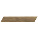 Angled houten plank met chevron-snede van Fapnest Oak Chevron 7,5x45