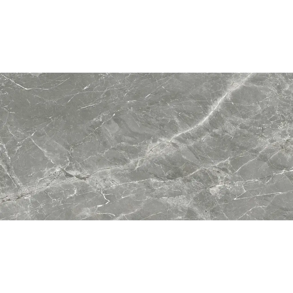 Grijze marmerplaat Fior di Bosco Marengo gepolijst 60x120 rett met witte aders