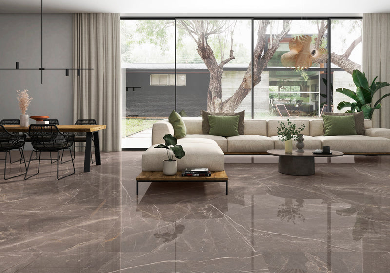 Fior di Bosco Noce gepolijst 120x120 rett