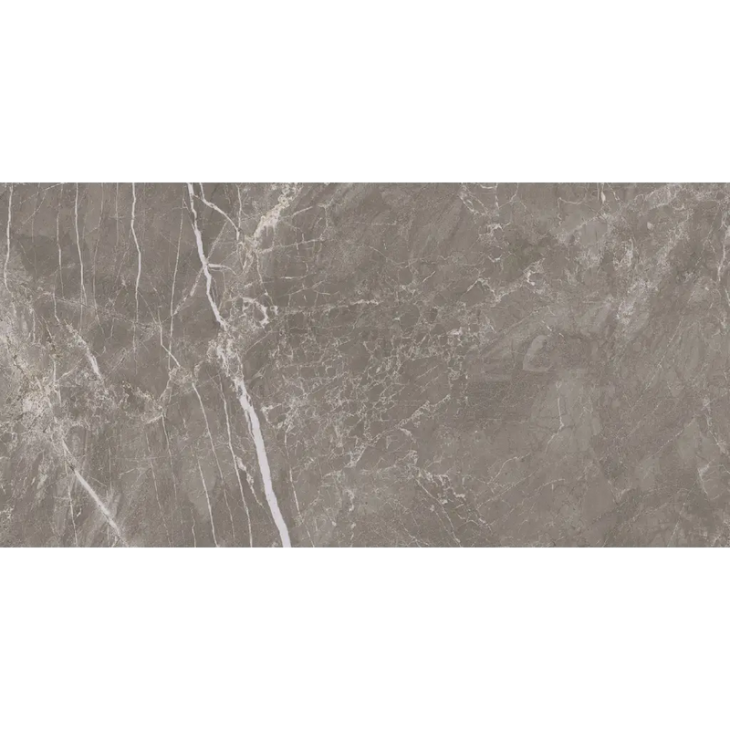 Lichtbruin Fior di Bosco Noce gepolijst marmer met witte aders 30x60 cm