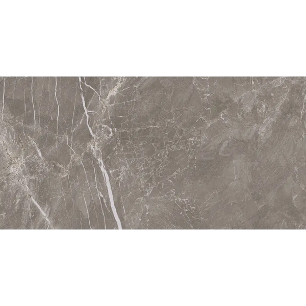 Grijze marmerplaat met witte adering, Fior di Bosco Noce Silk 30x60 rett