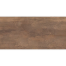 Rustieke, verweerde bruine metalen oppervlakte van Flatiron Rust 30x60 rett