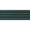 Donker groene horizontale metalen siding met lichte slijtage, Gare Ocean Glans 10x30,5