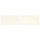 Effen off-white rechthoekige banner van Prissmacer Glans White, ideaal voor zowel moderne stijlen