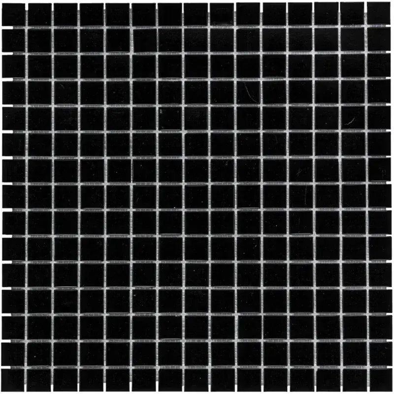 Sheet van gm14b black soft grain wandtegels met witte voeglijnen, stijlvolle grain wandtegels