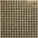 GM35 Bruin soft grain wandtegels met kleine, vierkante, textuurlijke mosaïek tegels