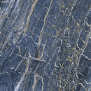 Donkerblauwe marmer met witte en gouden aders, Golden Blue Pulido Premium 120x120