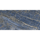 Blauwe marmeren steen met witte aders voor Golden Blue Pulido Premium 60x120